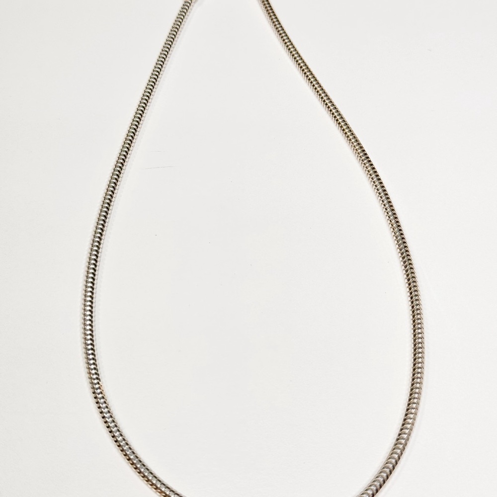 Vintage Milor Italy .925 Silver Necklace -17”